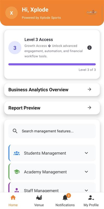 Partner App Dashboard